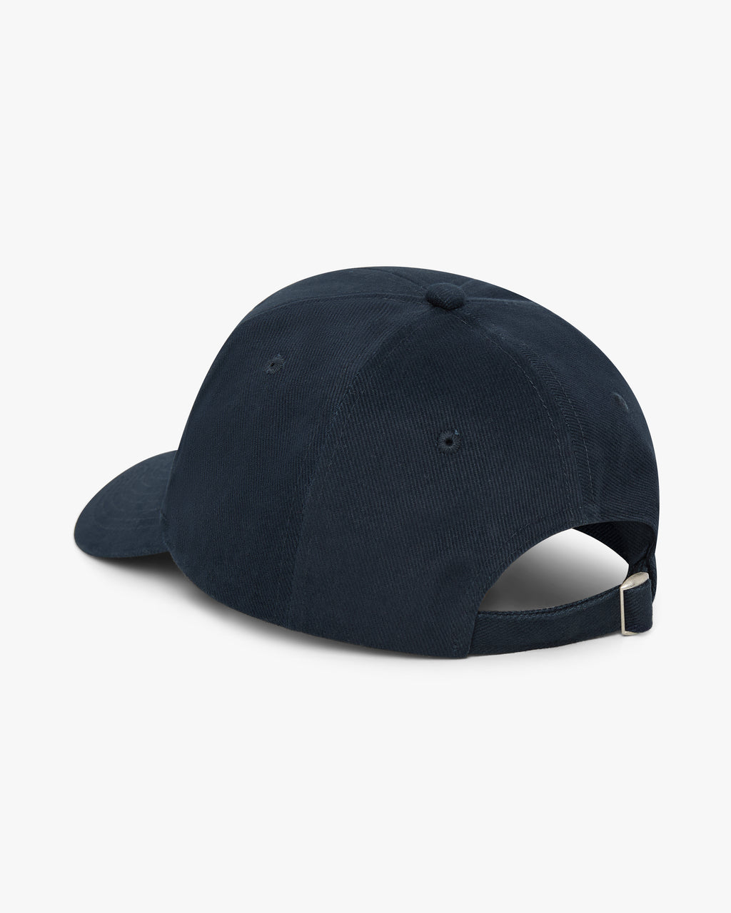 Navy golf cap on a white background
