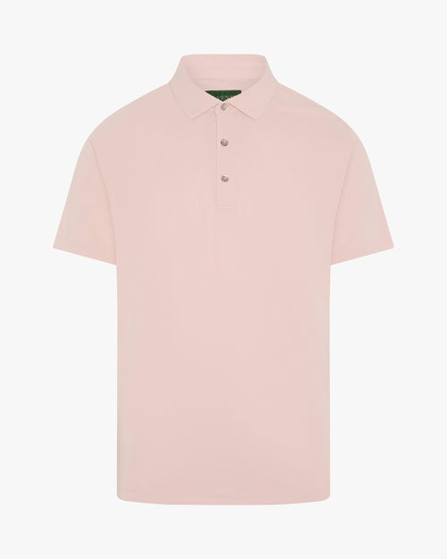 Palvento Ainsdale Peach Blossom golf polo front view
