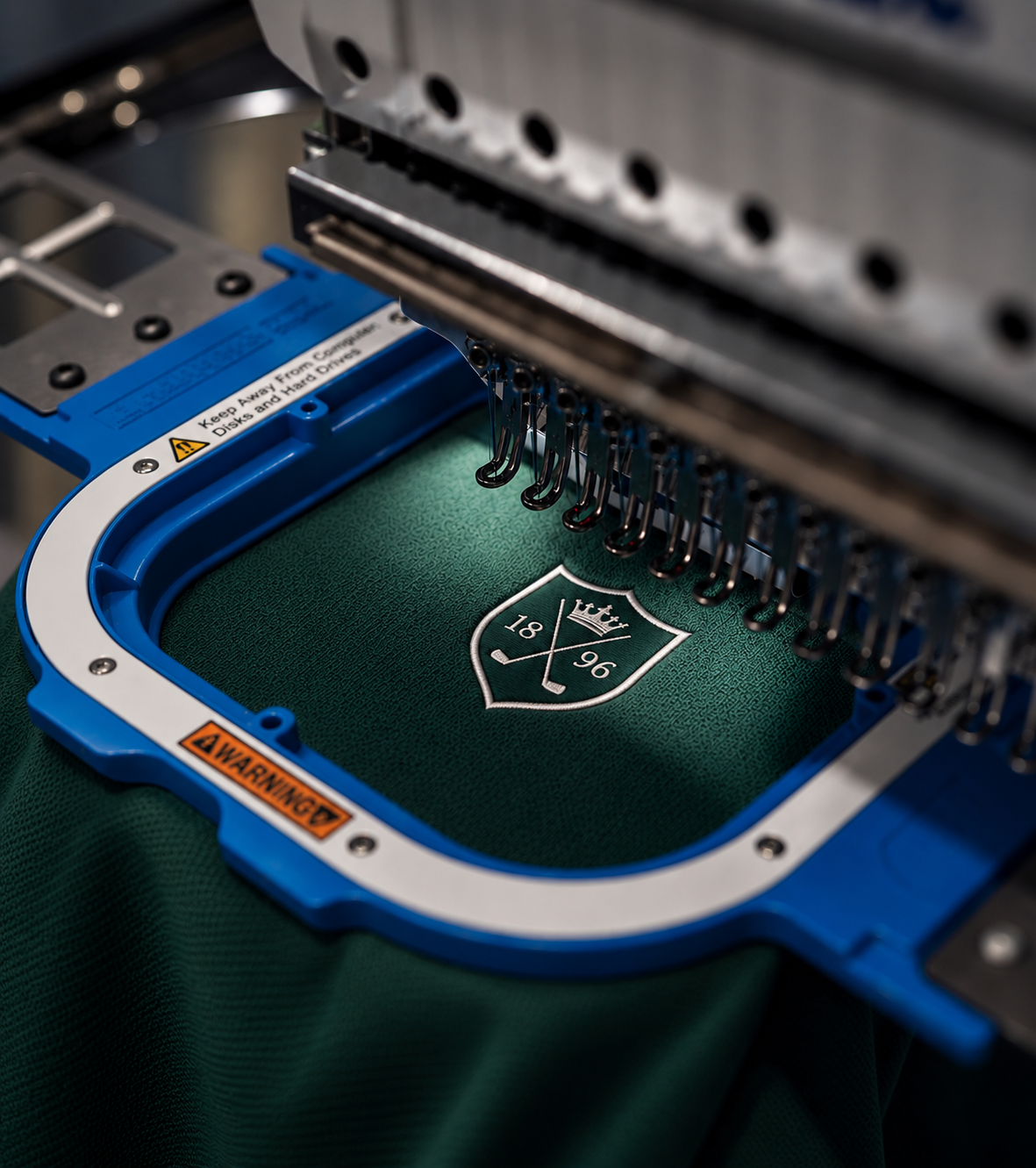 Premium Palvento golf polo shirts available with bespoke club embroidery and co-branding.